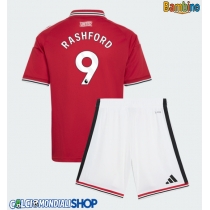 Maglie da calcio Manchester United Marcus Rashford #9 Prima Maglia Bambino 2026-27 Manica Corta + Pantaloni corti)